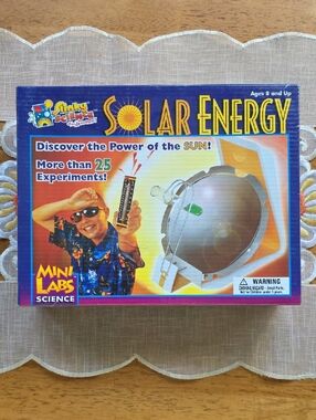🆕️ Solar Energy Mini Labs Science Kit - 25+ Experiments